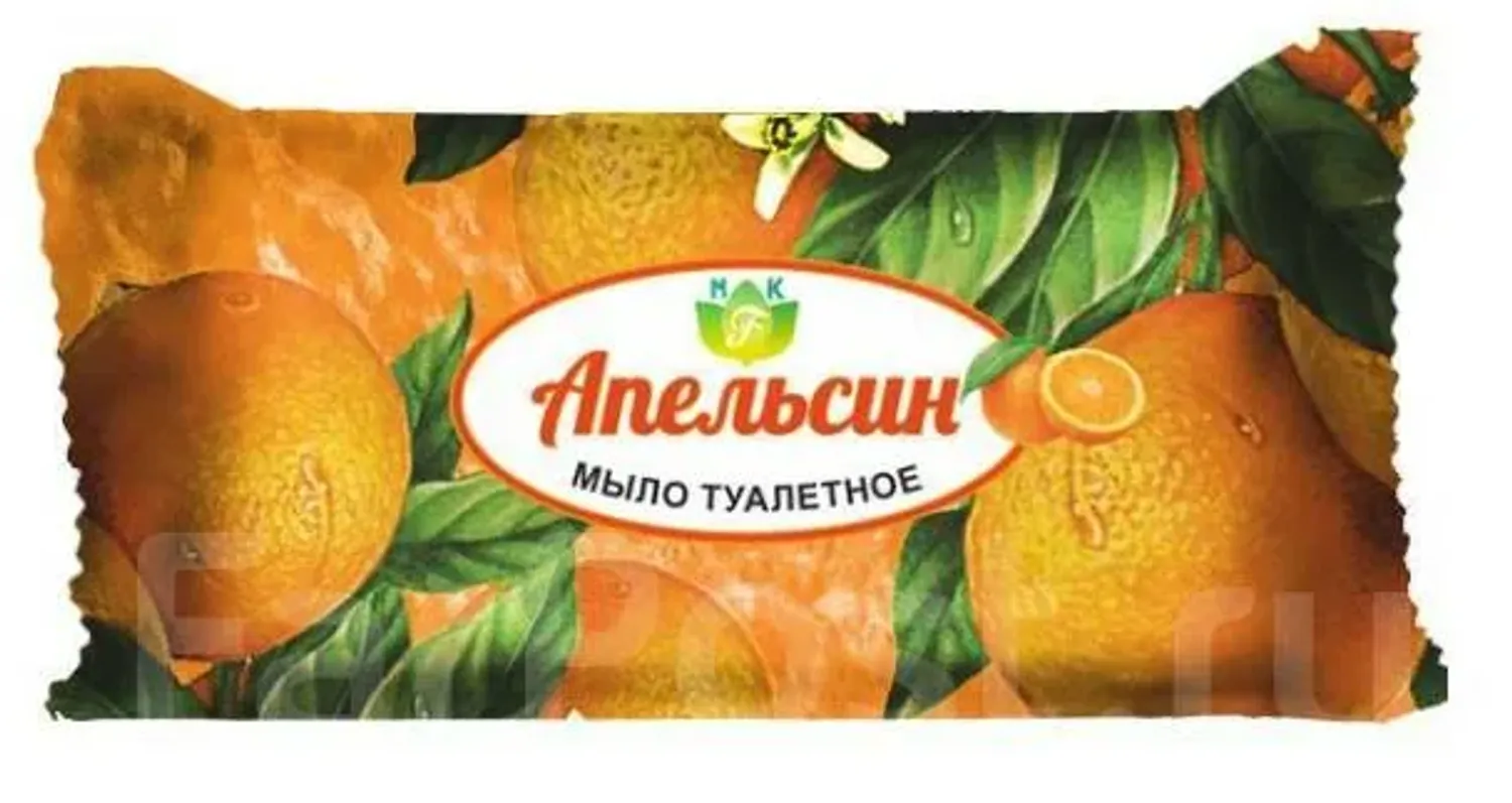 Tip-top - Мыло туалетное 90гр апельсин