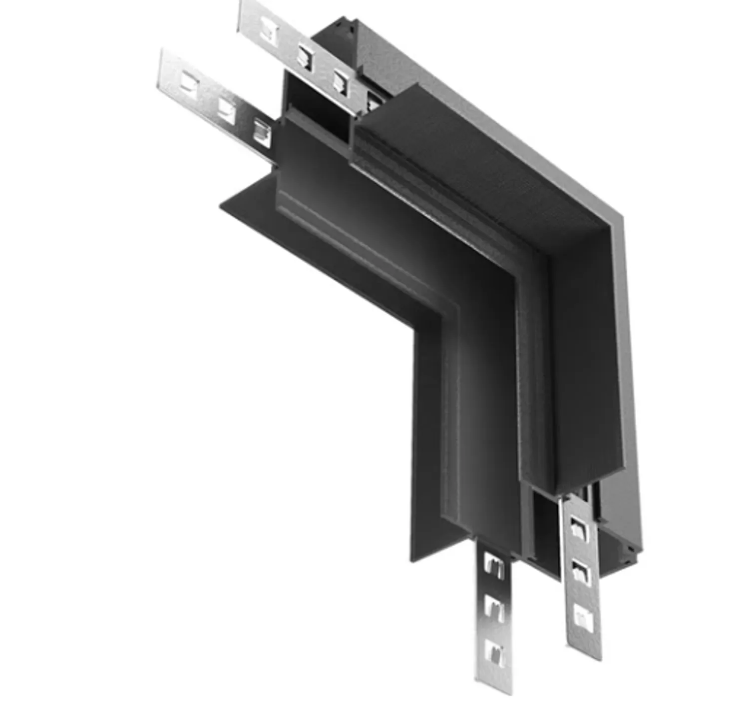Tip-top - Коннектор угл. Exility встраив.под ГКЛ 12,5мм,черный TRA034CL-42.12B