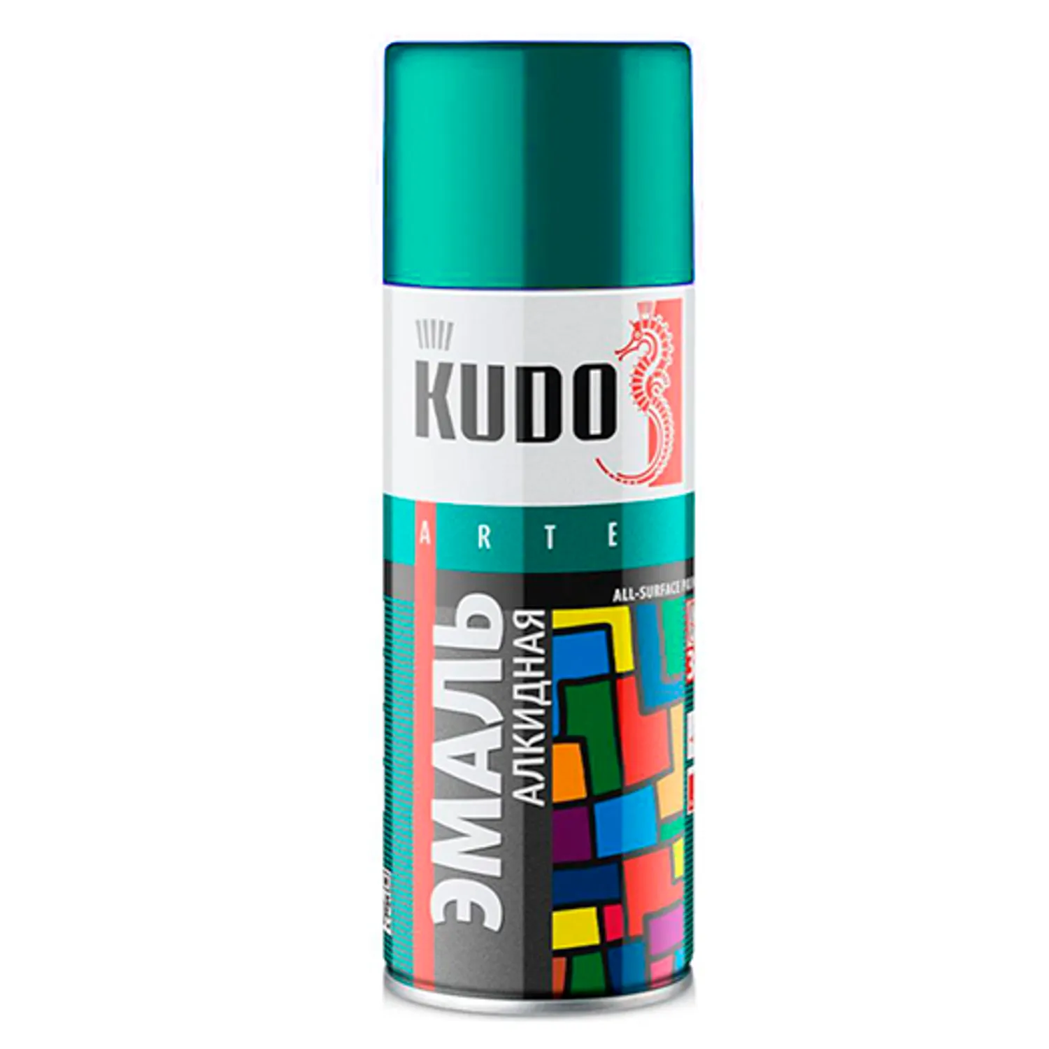 Tip-top - Аэрозоль эмаль KUDO 1020 бирюза 520мл