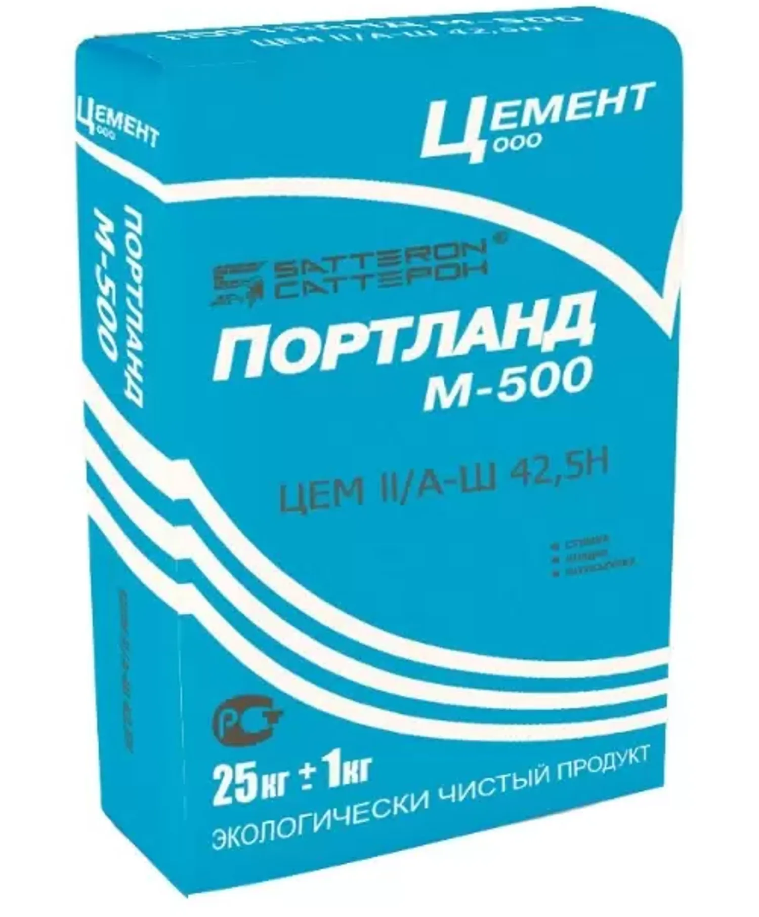 Tip-top - Цемент ПЦ500 25кг Портландцемент ЦЕМ | |/B-K (Ш-И) 42,5Н