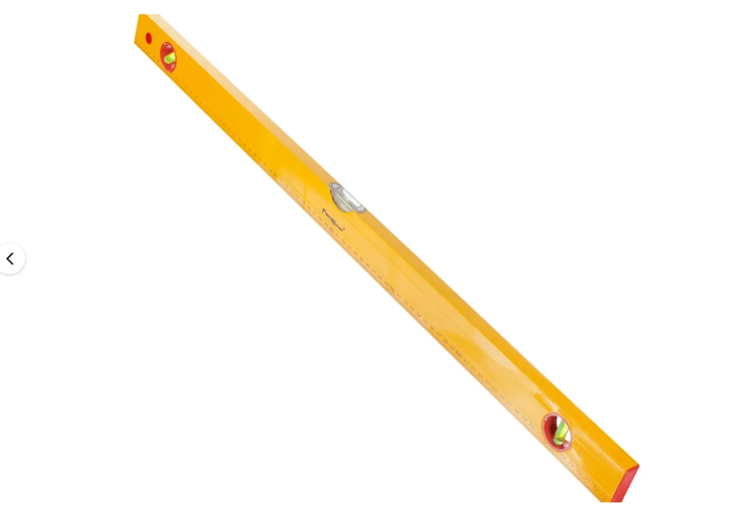 Tip-top - Уровень алюм. "Yellow" 80см коробчатый корпус, 3 акриловых глазка 17-0