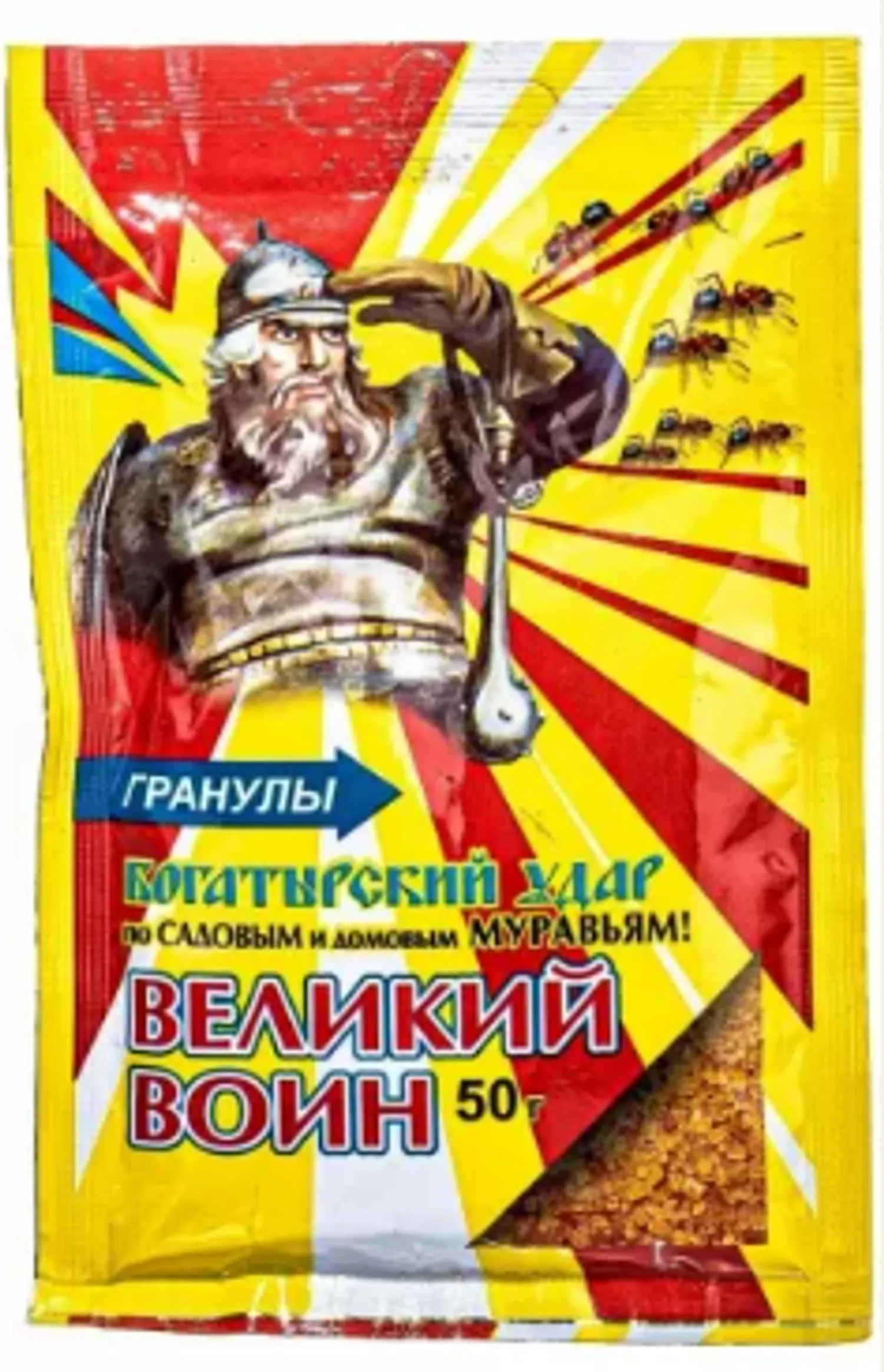 Tip-top - СРЕДСТВО ОТ МУРАВЬЕВ 50гр великий воин/муравьед супер