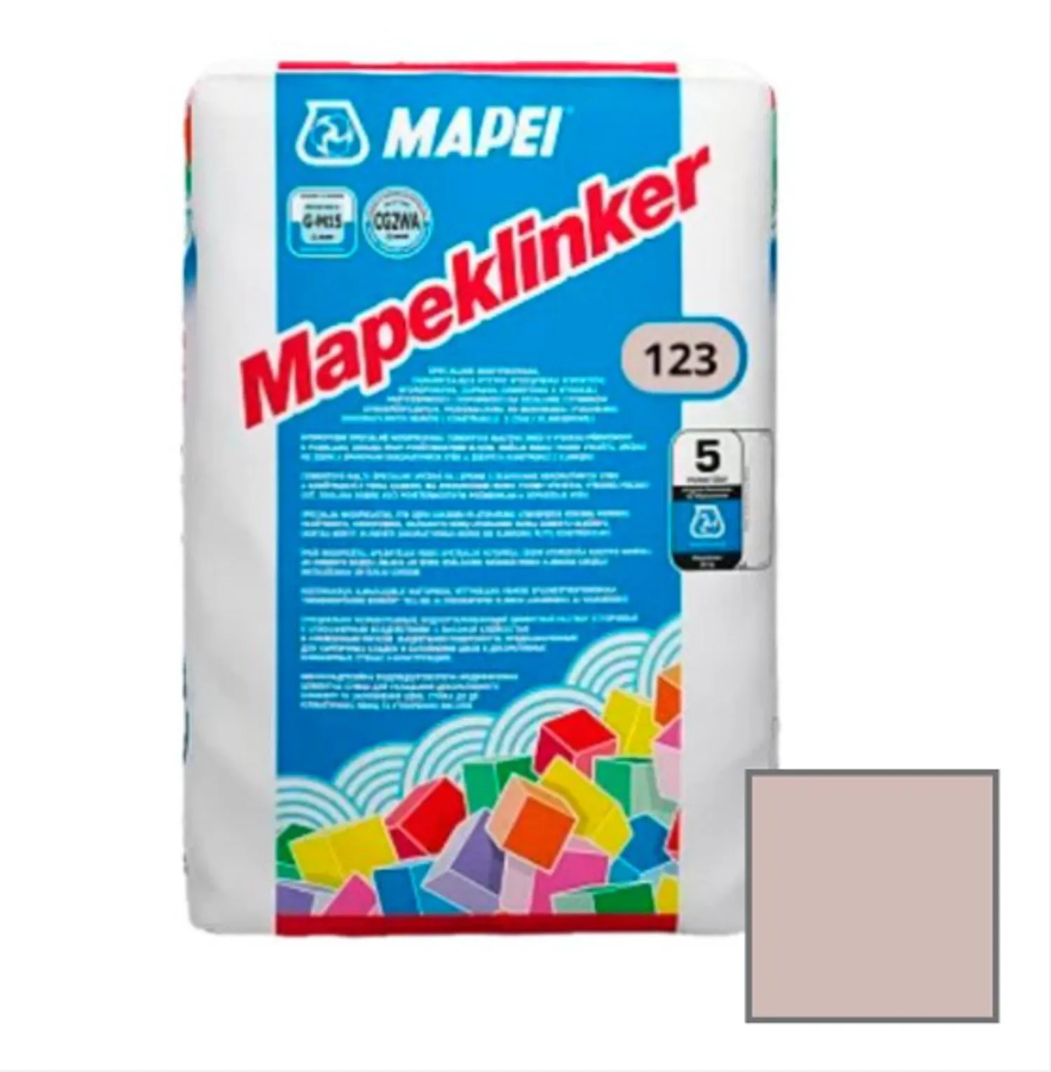 Tip-top - МАПЕЙ MAPECLINKER 123 АНТИЧНЫЙ БЕЛ 25кг Специальный модифиц.цветной ра
