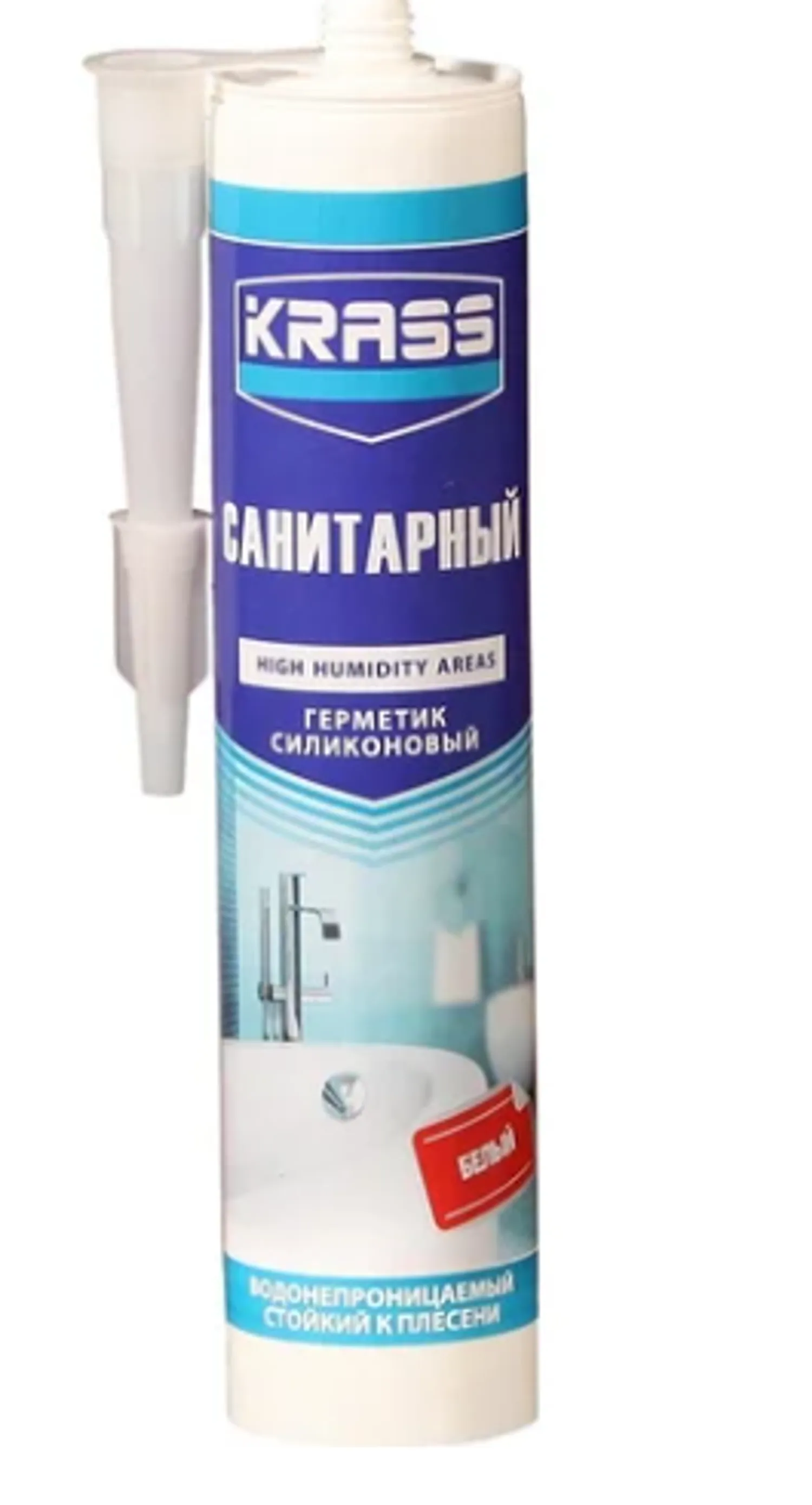 Tip-top - Красс герметик санитарный белый 300мл