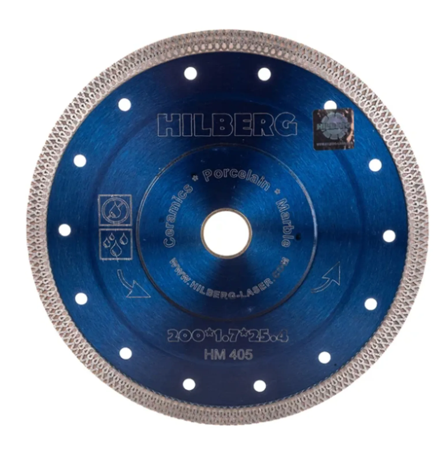 Tip-top - Диск алм Hilberg ультратонкий Х-Тип 200*25,4/22*1.7мм HM405 150200