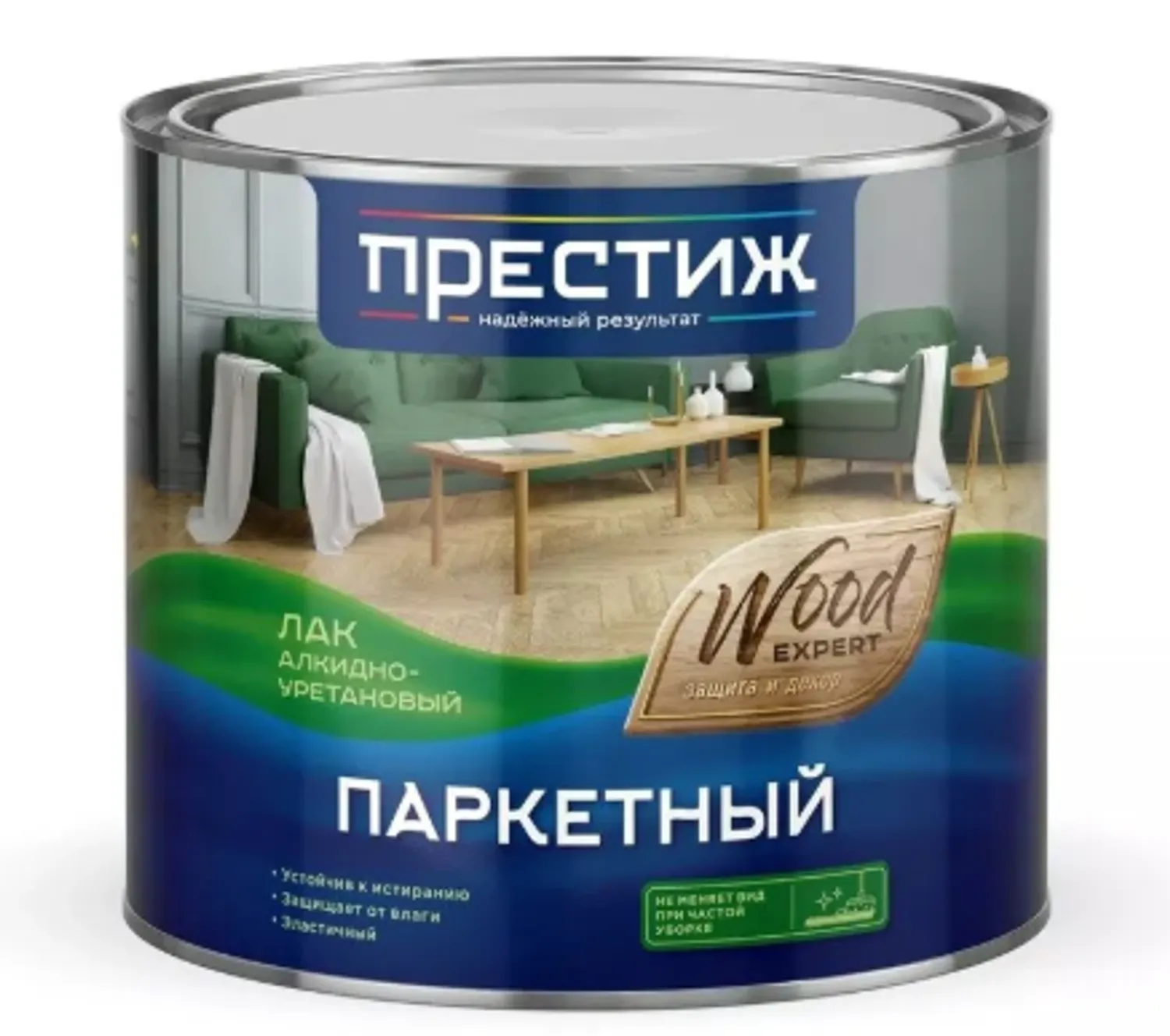 Tip-top - Лак Престиж Паркетный полуматовый 1,9л алкидно-уретоановый