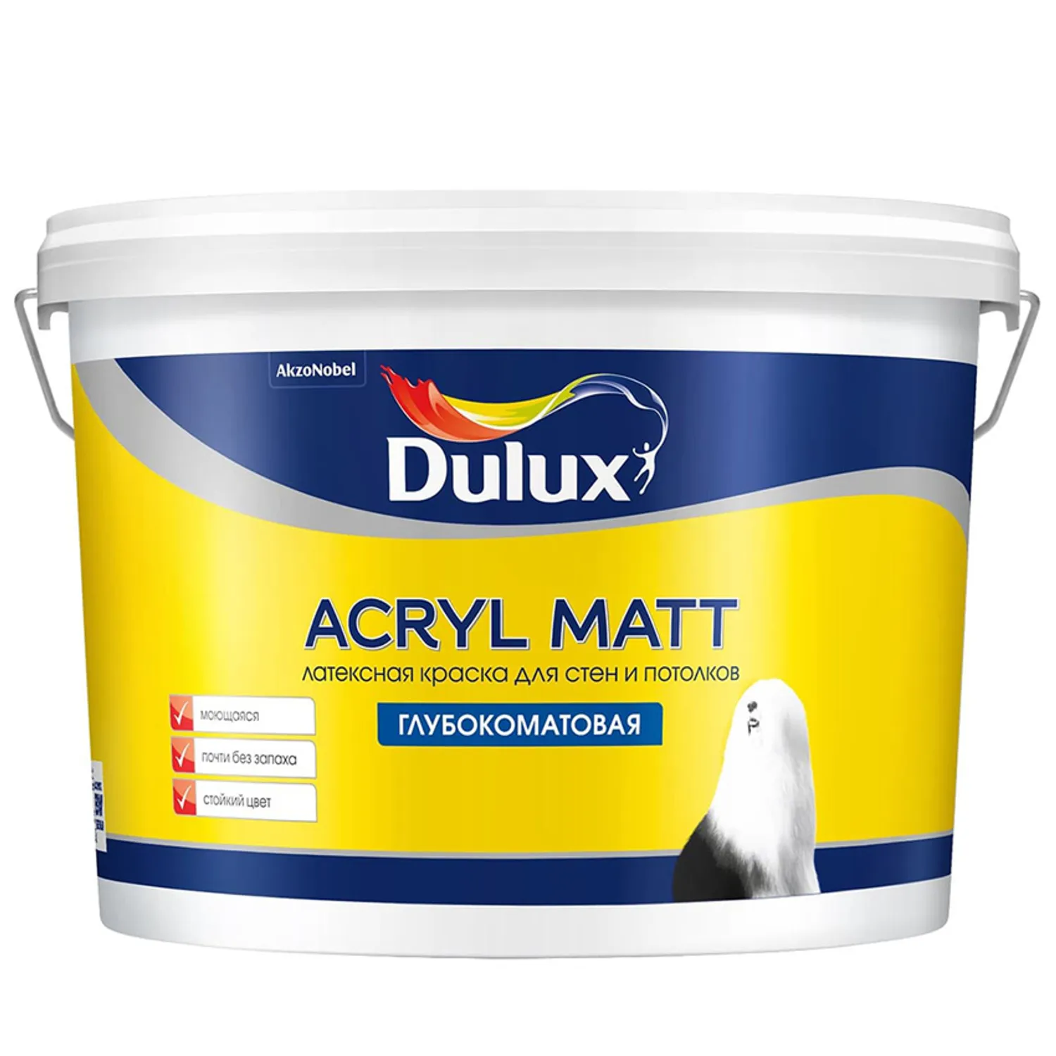Tip-top - Краска Dulux ACRYL MATT база BC 2.25л