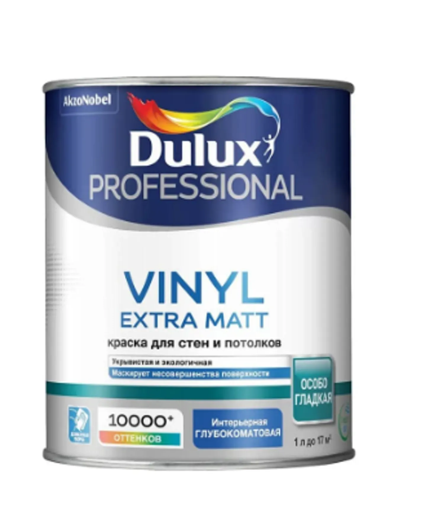 Tip-top - Краска Luxium Professional Vinyl Extra Matt глуб/мат BW 1л 50034804