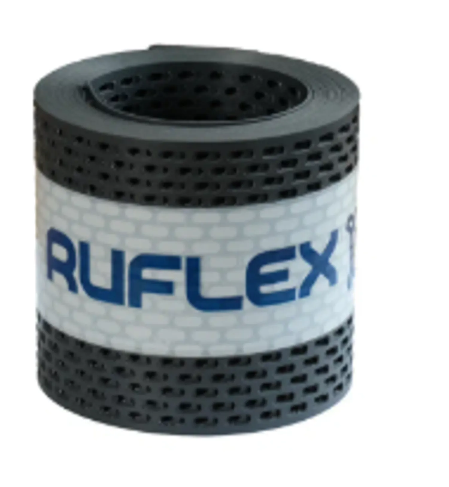 Tip-top - Лента вентиляционная ПВХ RUFLEX Серый графит (рулон 0,1х5м)