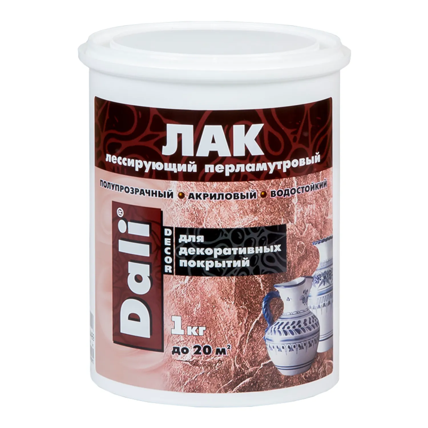 Tip-top - Дали Лак лессирующий Перламутровый ЗОЛОТО.1 кг