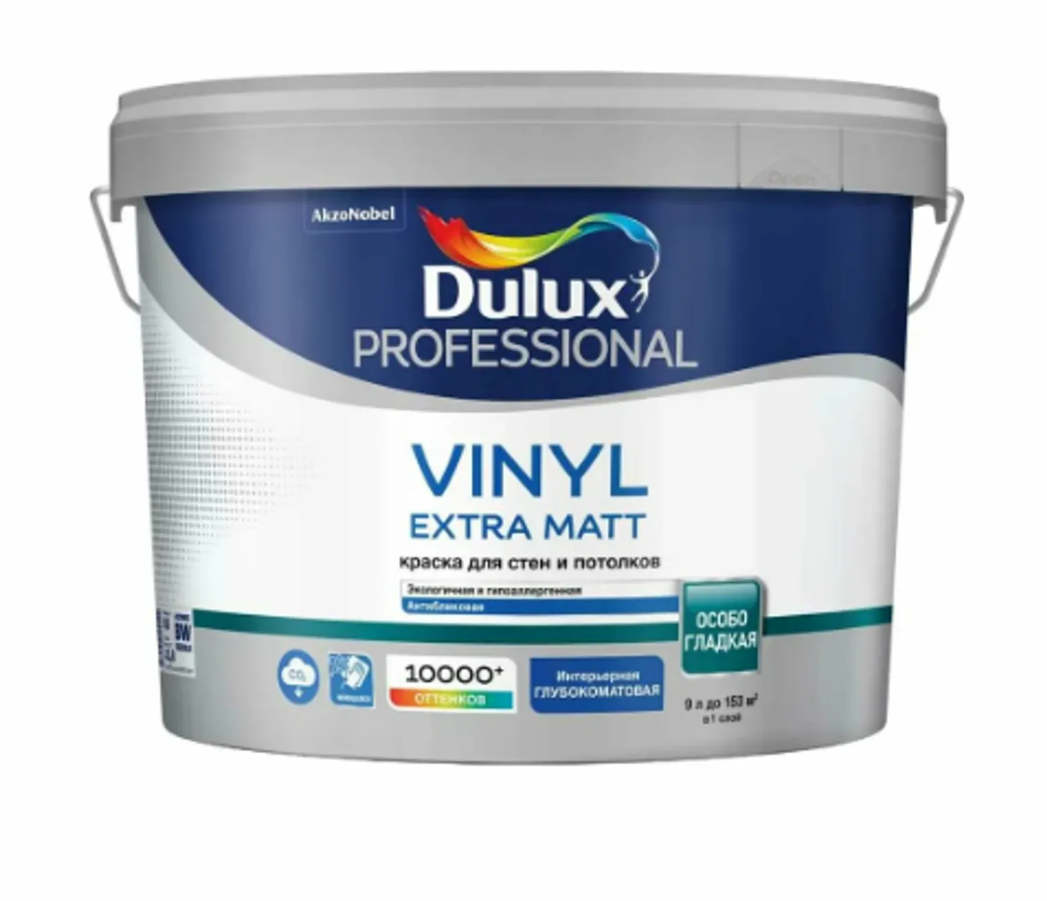 Tip-top - Краска Luxium Professional Vinyl Extra Matt глуб/мат BW 9 л 50034543