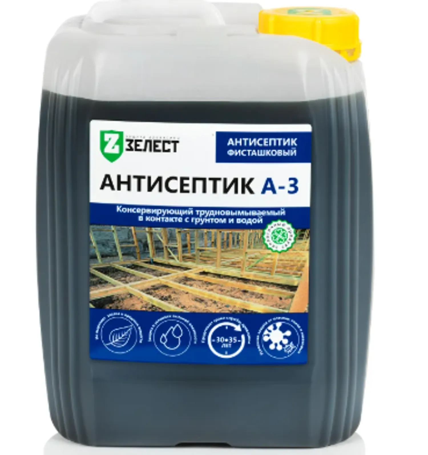 Tip-top - Зелест А-3 10кг АНТИСЕПТИК цветовой/трудновымываемый