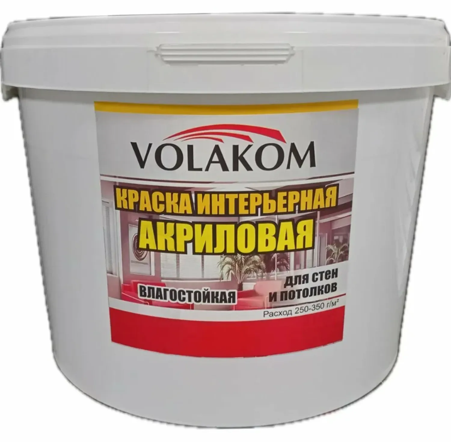 Tip-top - ВД-АК Интерьерная влагостойкая белая VLK 14кг 00-00000044 Волаком