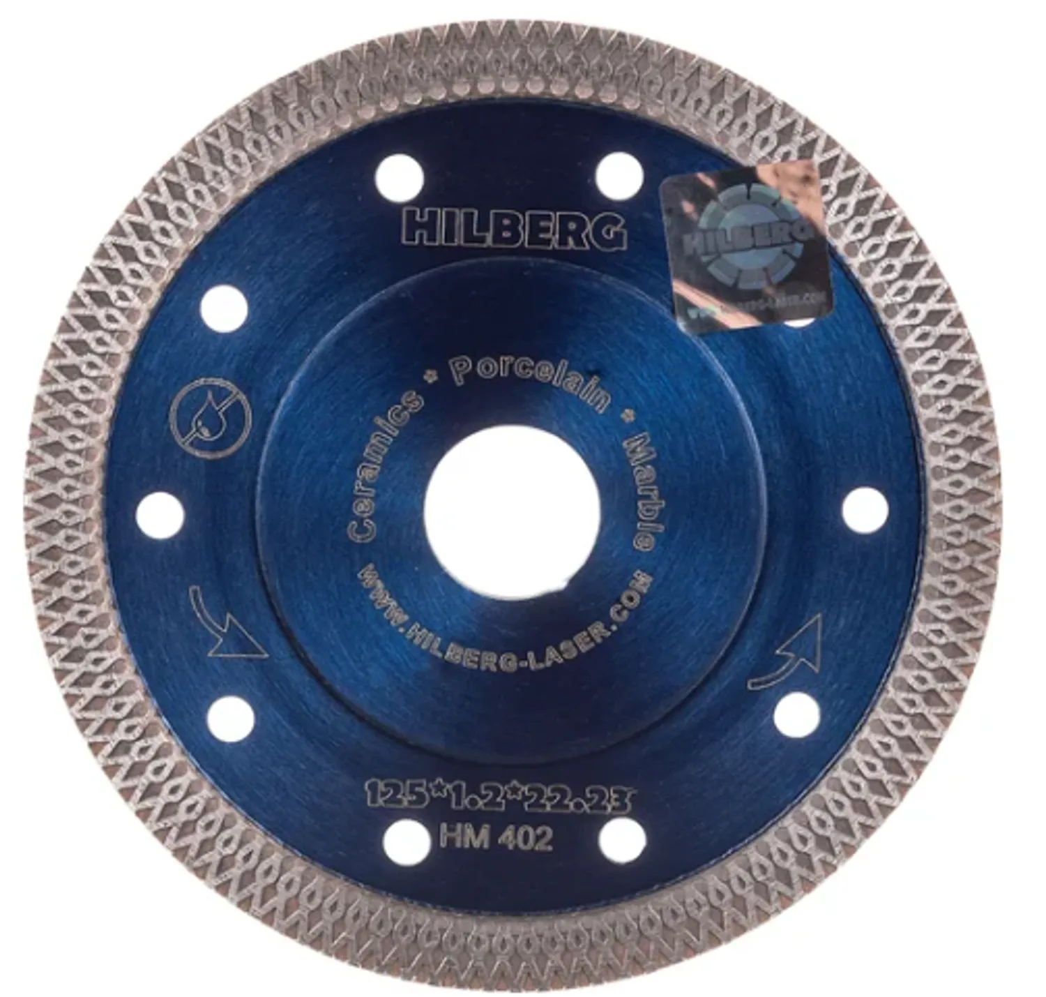 Tip-top - Диск алм Hilberg ультратонкий Х-Тип 125*1.2 HM402 150125