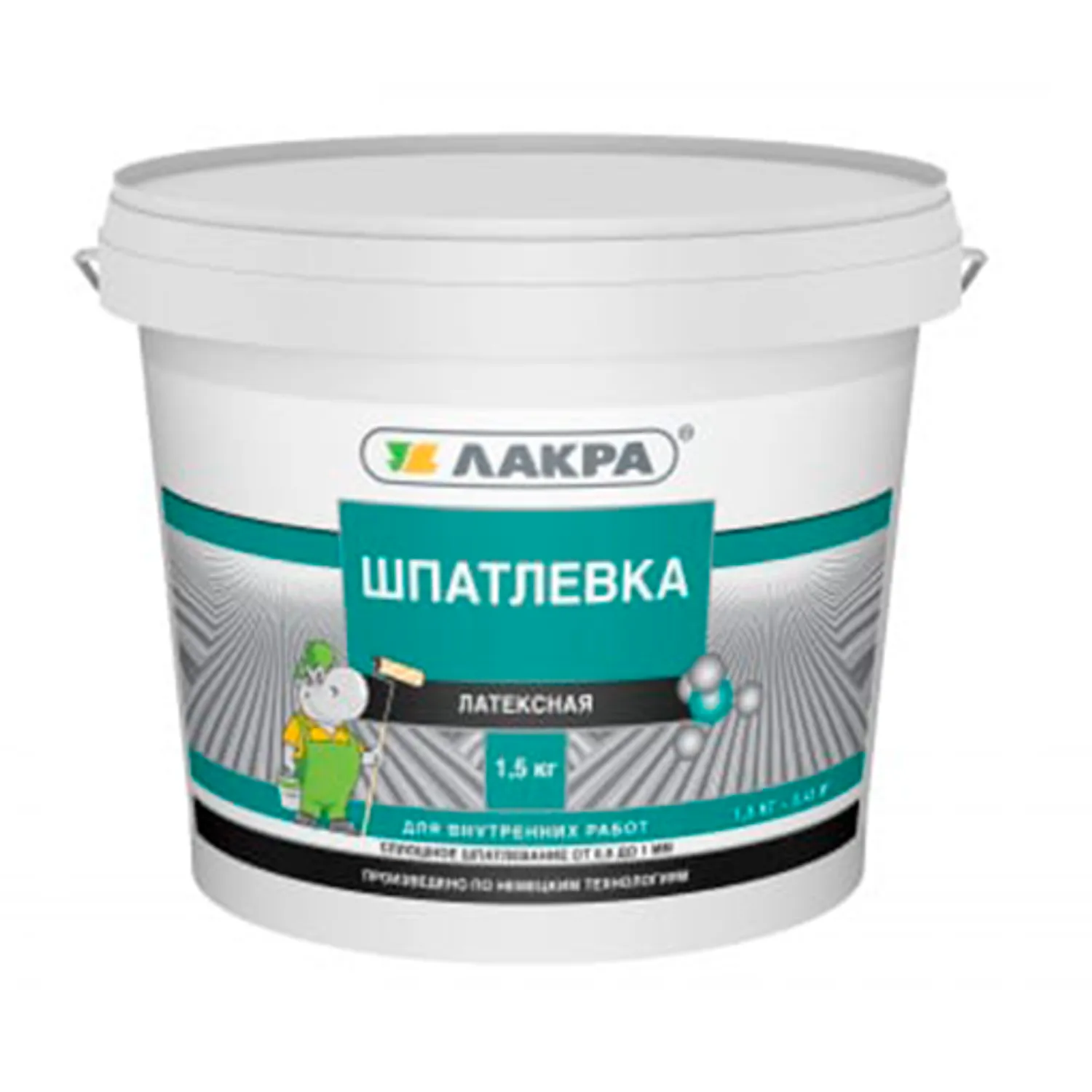 Tip-top - Шпатлевка ЛАКРА латексная 1,5кг