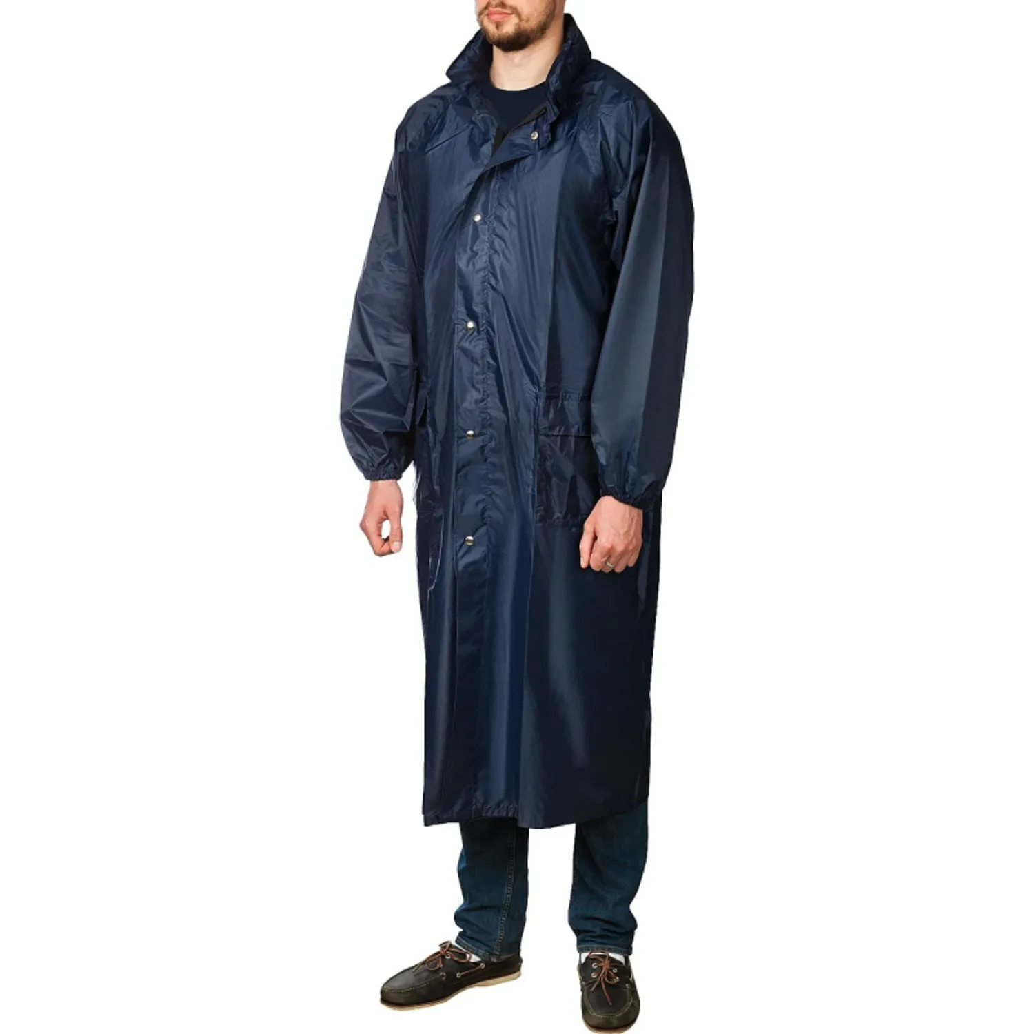 Tip-top - Дождевик-плащ 56-58 на молнии,синий, нейлон STAYER ProTect 11612-56
