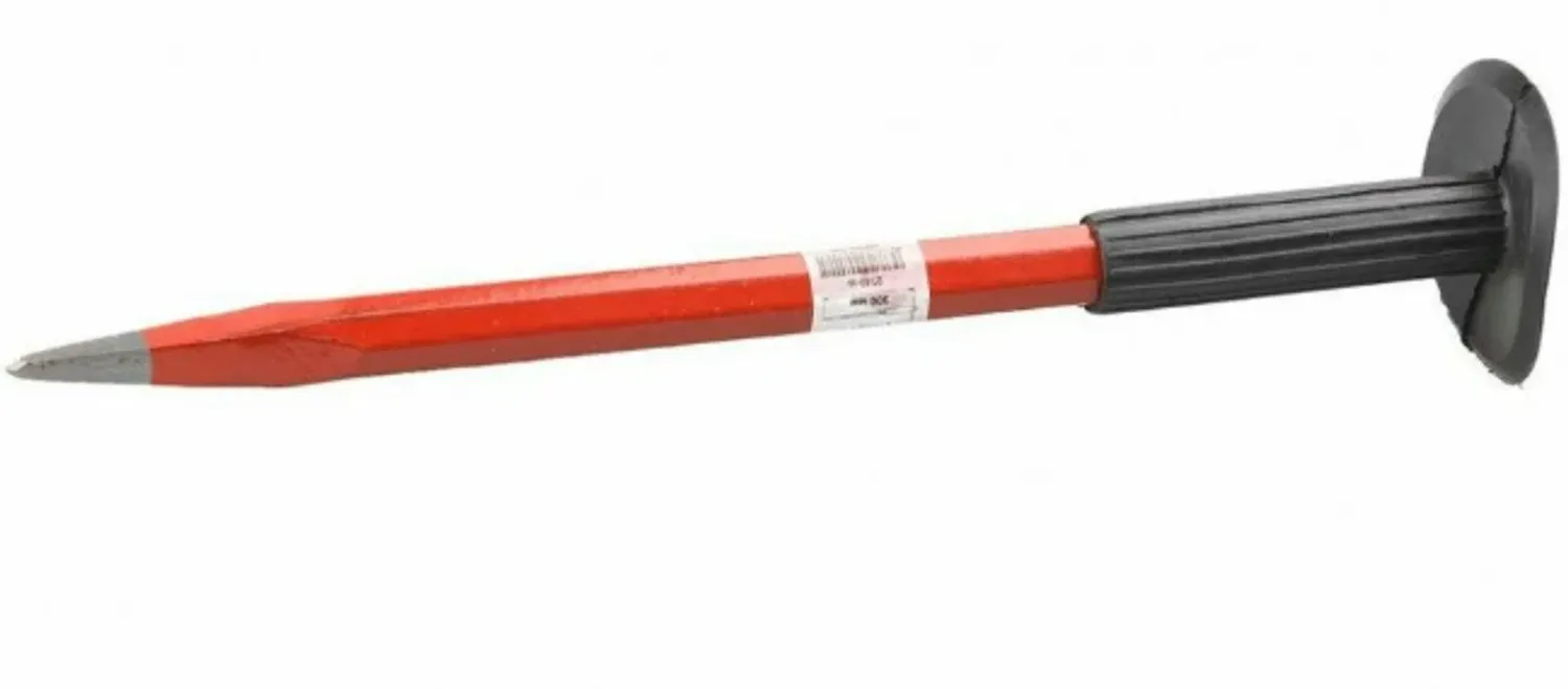 Tip-top - Зубило-пика c протектором 300мм STAYER Red Force 2140-30