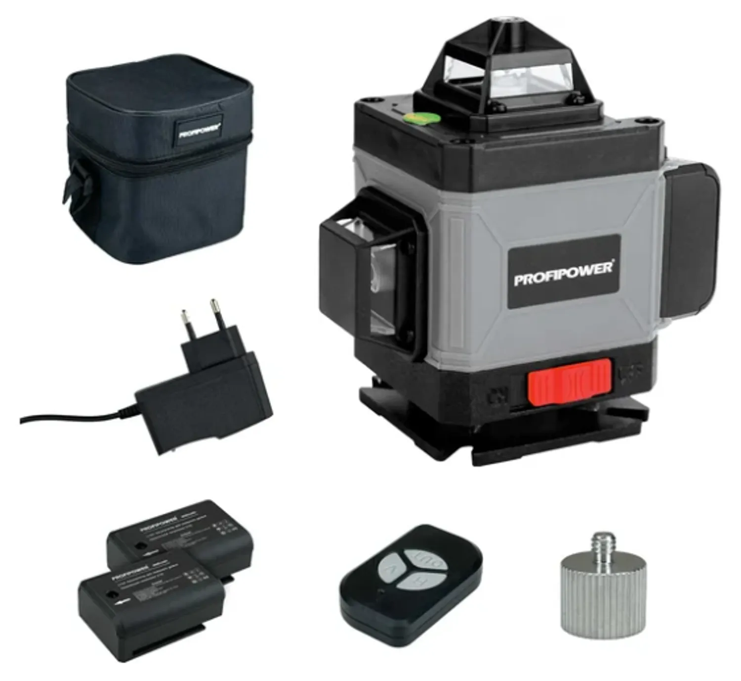 Tip-top - Лазерный нивелир ProfiPower NL-7016G 16 луч(зеленый) е0375