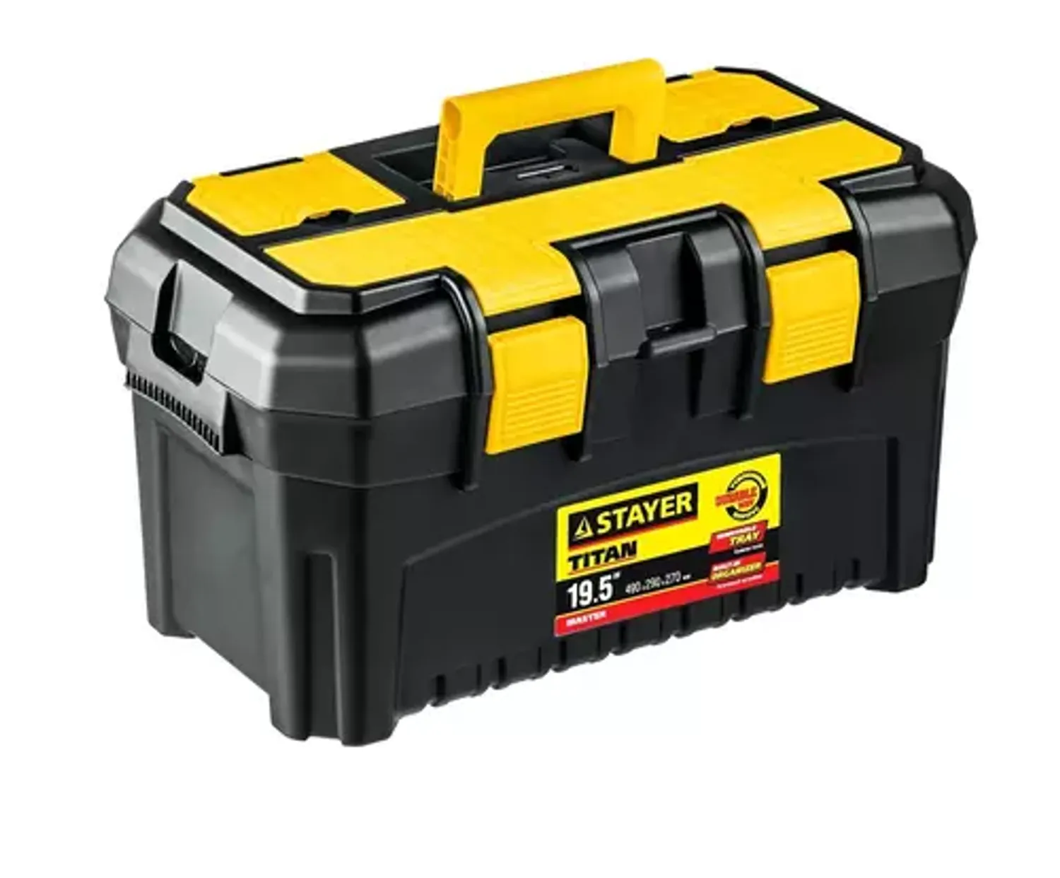 Tip-top - Ящик для инструмента TITAN-19 пластик STAYER 38016-19