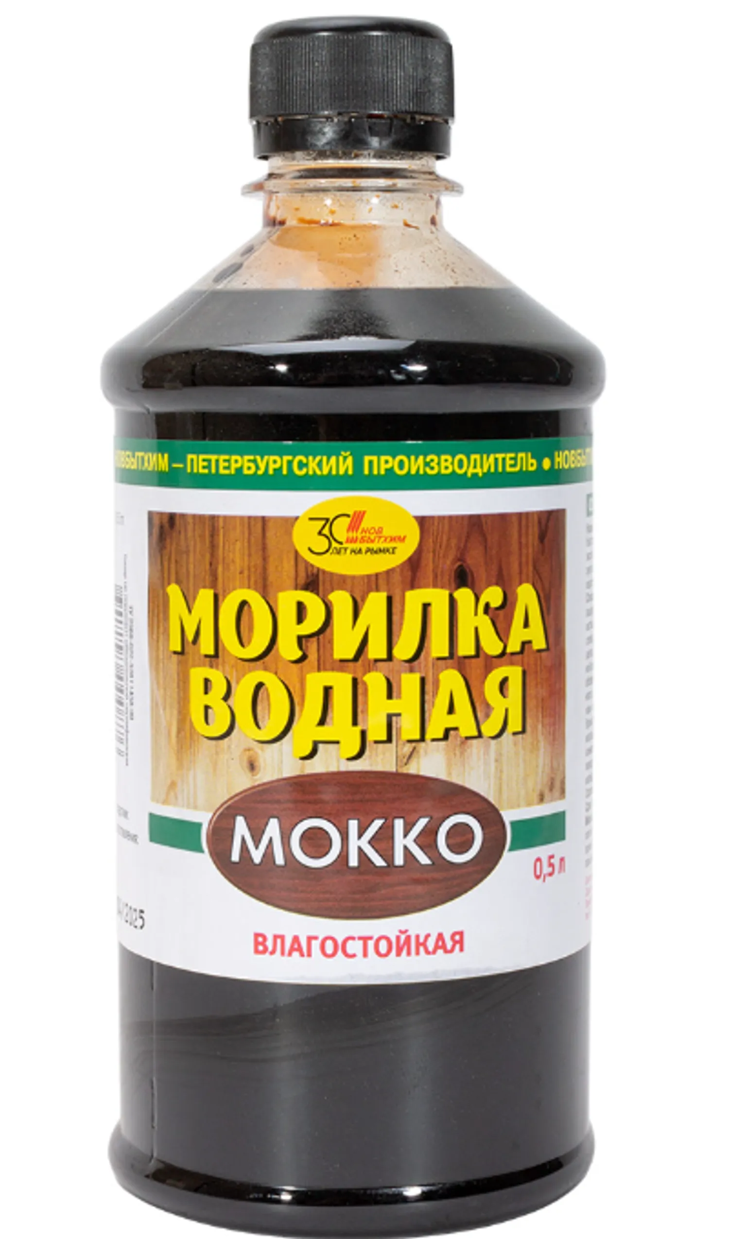 Tip-top - Морилка Водная МОККО НовБытХим ПЭТ 0,5л