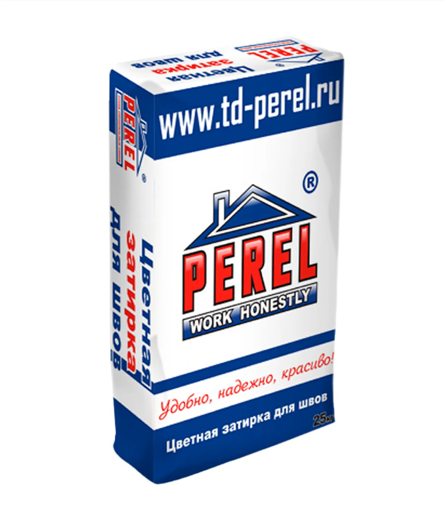 Tip-top - Цветная затирка для швов Perel RL 0405 белая (25кг/меш)