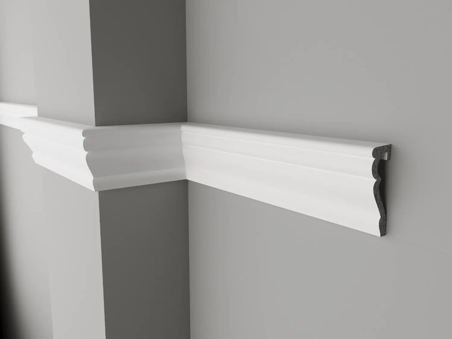 Tip-top - Молдинг полимерный eco polimer senatore60 (M60.20)