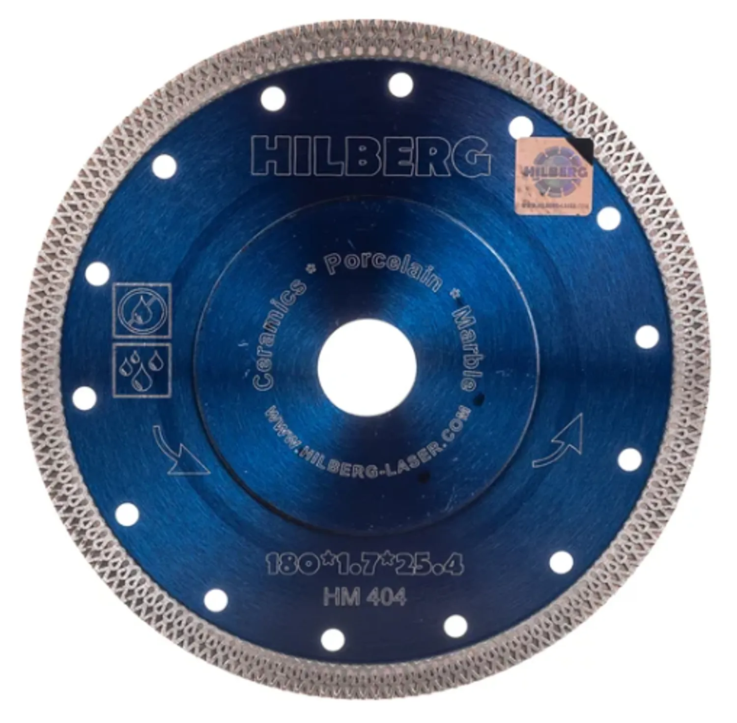 Tip-top - Диск алм Hilberg ультратонкий Х-Тип 180*25,4/22*1,55мм HM404 150180