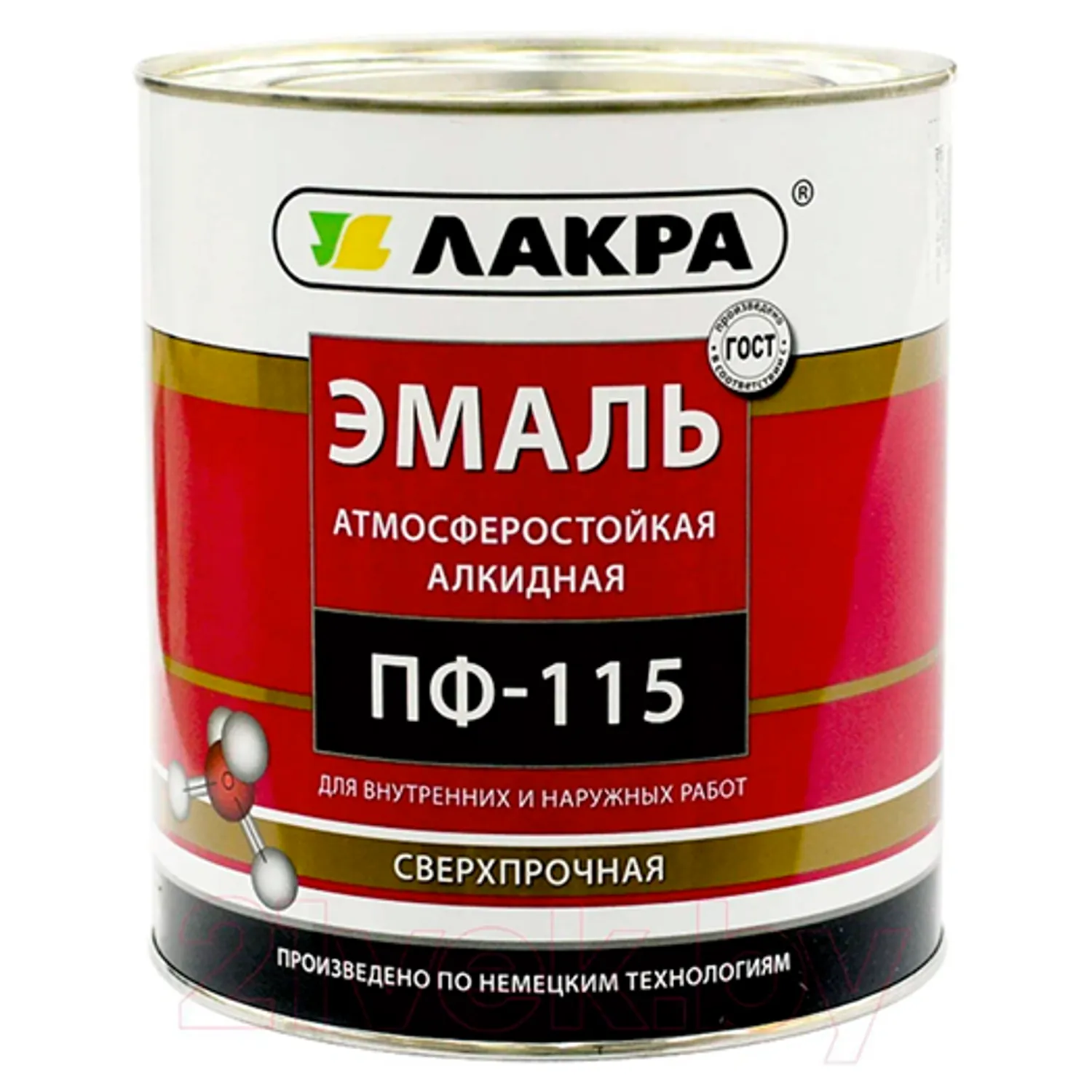 Tip-top - Эмаль ЛАКРА ПФ-115 СИРЕНЕВАЯ 1кг