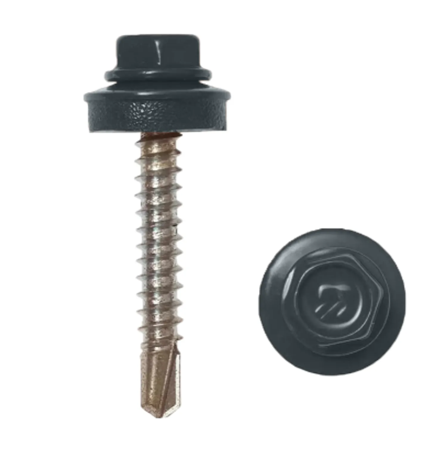 Tip-top - 2331 Саморез кровельный 4,8*35 RAL 7024