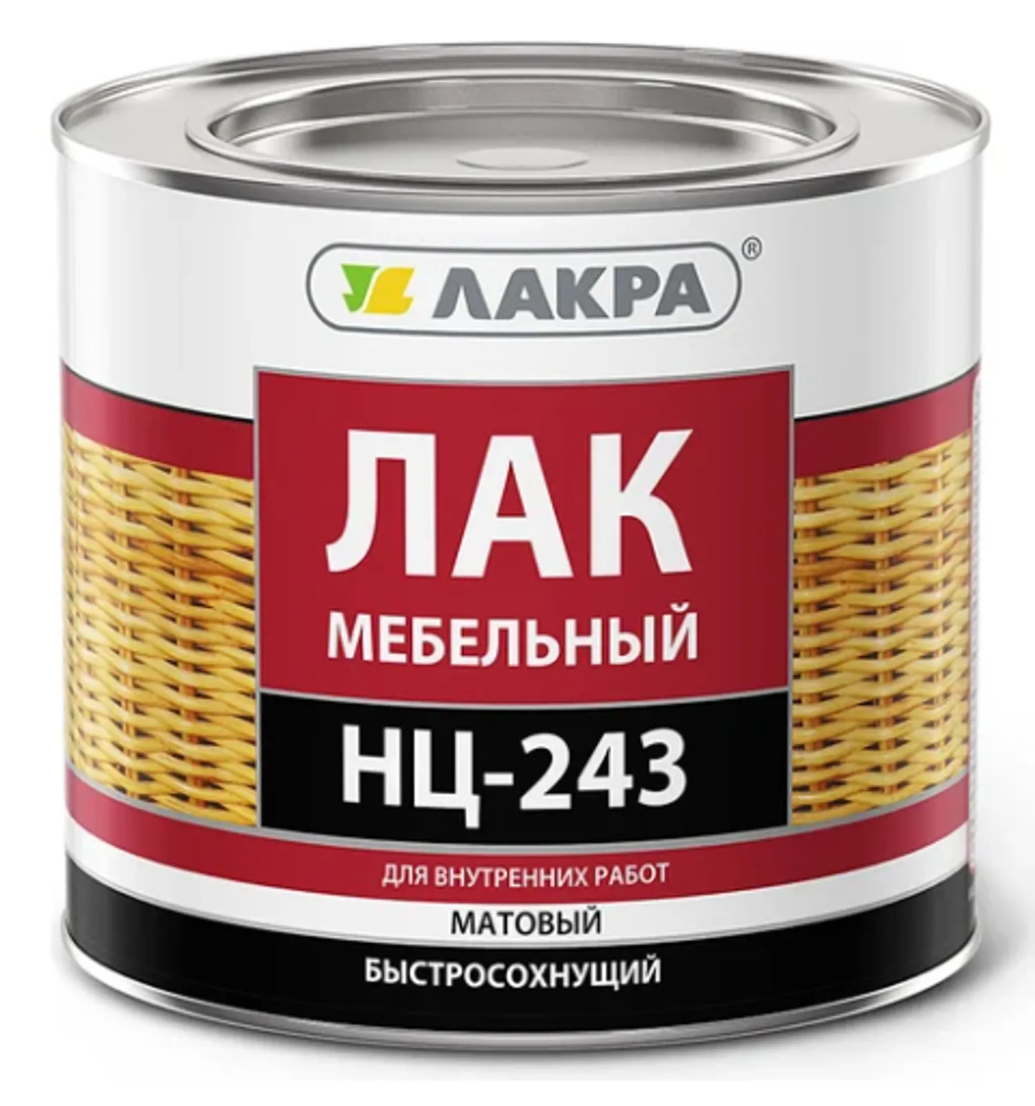 Tip-top - Лак Лакра НЦ-243 1.7кг МАТОВ